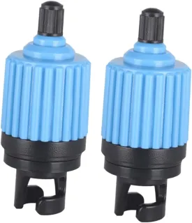 2pcs Air Pump Adaptor for Sup Inflatable Boats Compressor Valve Converter Connects Standard Inflatable Tubes Easy Replacement for Boards and Kayaks