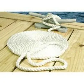 3-STRAND TWISTED NYLON DOCK LINE 3/4"