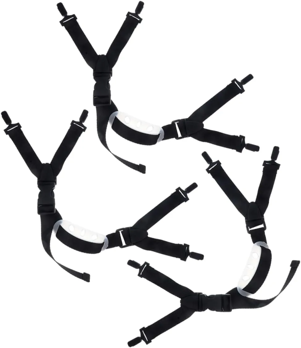 3pcs Hard Hat Chin Straps Helmet Chin Belts for Construction Workers Easy Installation Comfortable Fit Compatible Helmets Secure Stable Design