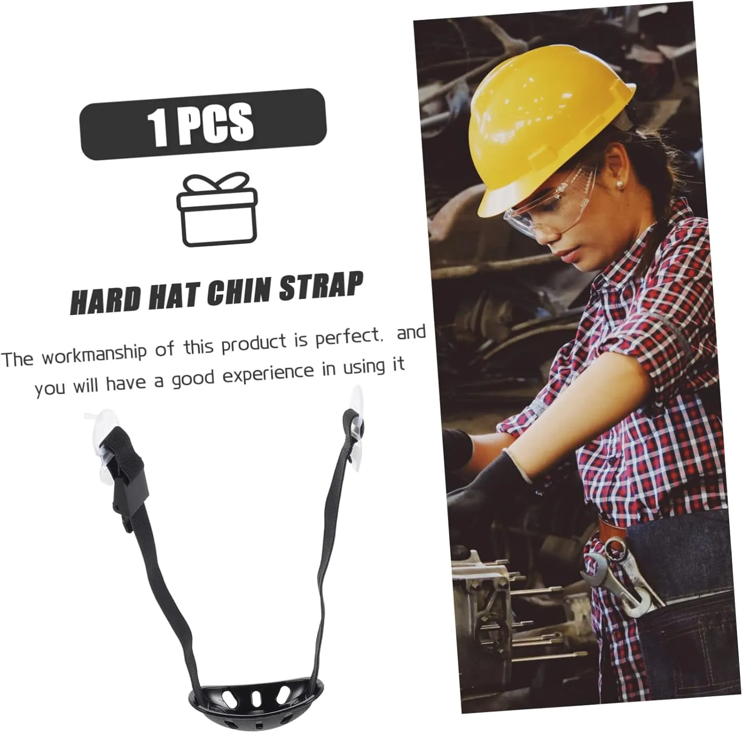 4pcs Chin Strap for Engineers Hard Hat Comfortable Skin-friendly Helmet Supplies