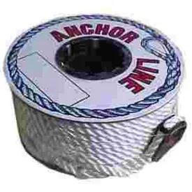 5/8" x 200' Twisted White Anchor Line*FA*