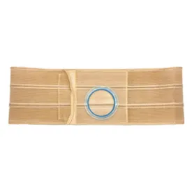 6" Right, Beige, Regular Elastic, Flat Panel Belt, 2X-Large, 2-7/8" x 3-3/8" Opening Placed 1" From Bottom