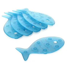 Anti-slip Bathroom Floor Stickers Fish Blue