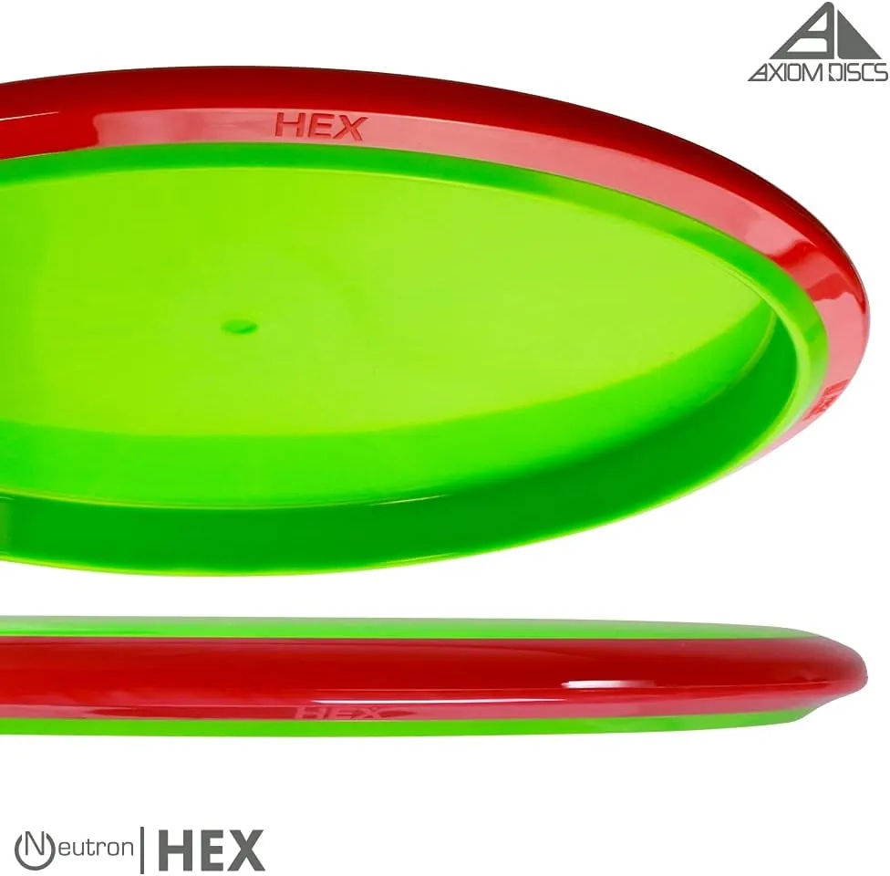 Axiom Discs Neutron Hex Disc Golf Midrange (165-170g / Colors May Vary)