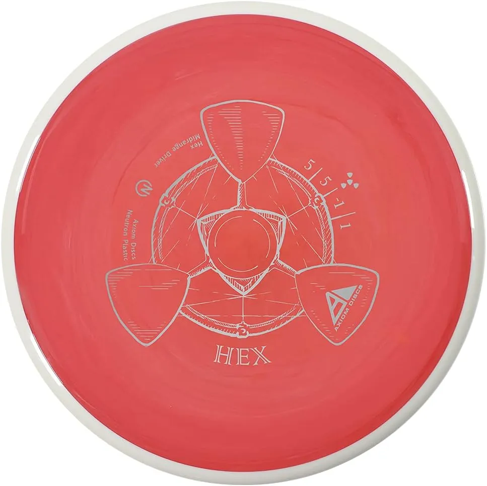 Axiom Discs Neutron Hex Disc Golf Midrange (165-170g / Colors May Vary)