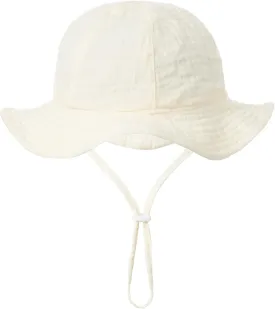 Baby Sun Hat Toddler Infant Cap Kid Beach Hats Swimsuit with UPF 50  Protective Sunscreen Newborn Bucket Hat for Boys Girls