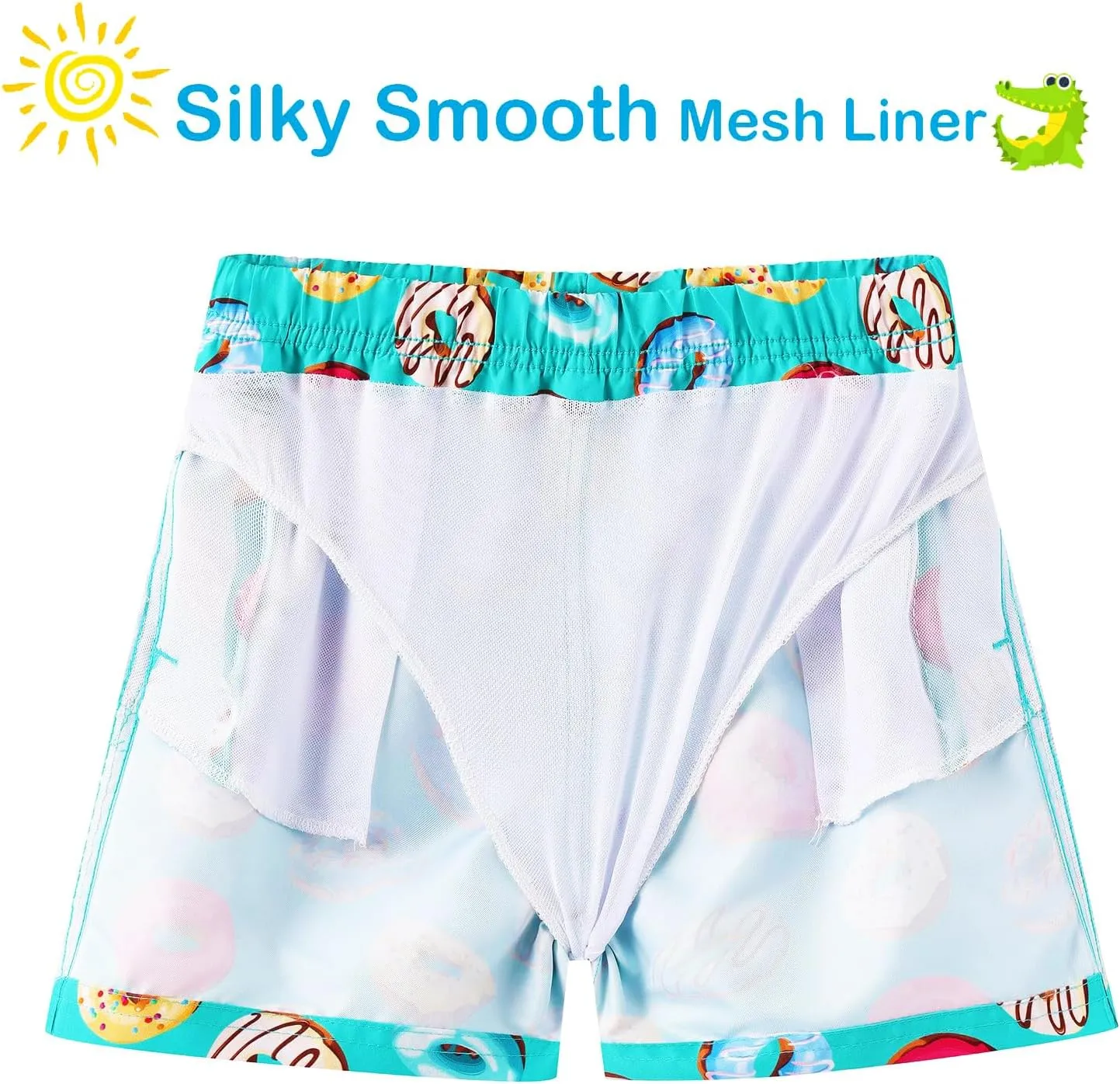 CJMJXPH Boys Swim Trunks Toddler Swim Shorts Little Boys Bathing Suit Swimsuit Swimwear