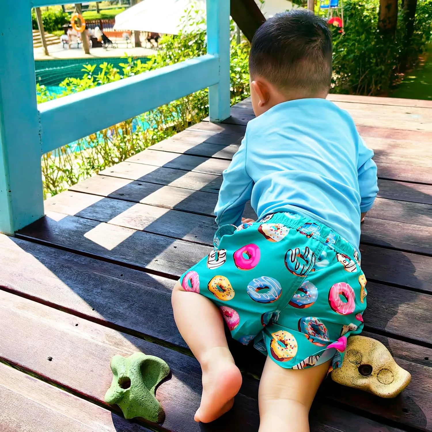 CJMJXPH Boys Swim Trunks Toddler Swim Shorts Little Boys Bathing Suit Swimsuit Swimwear