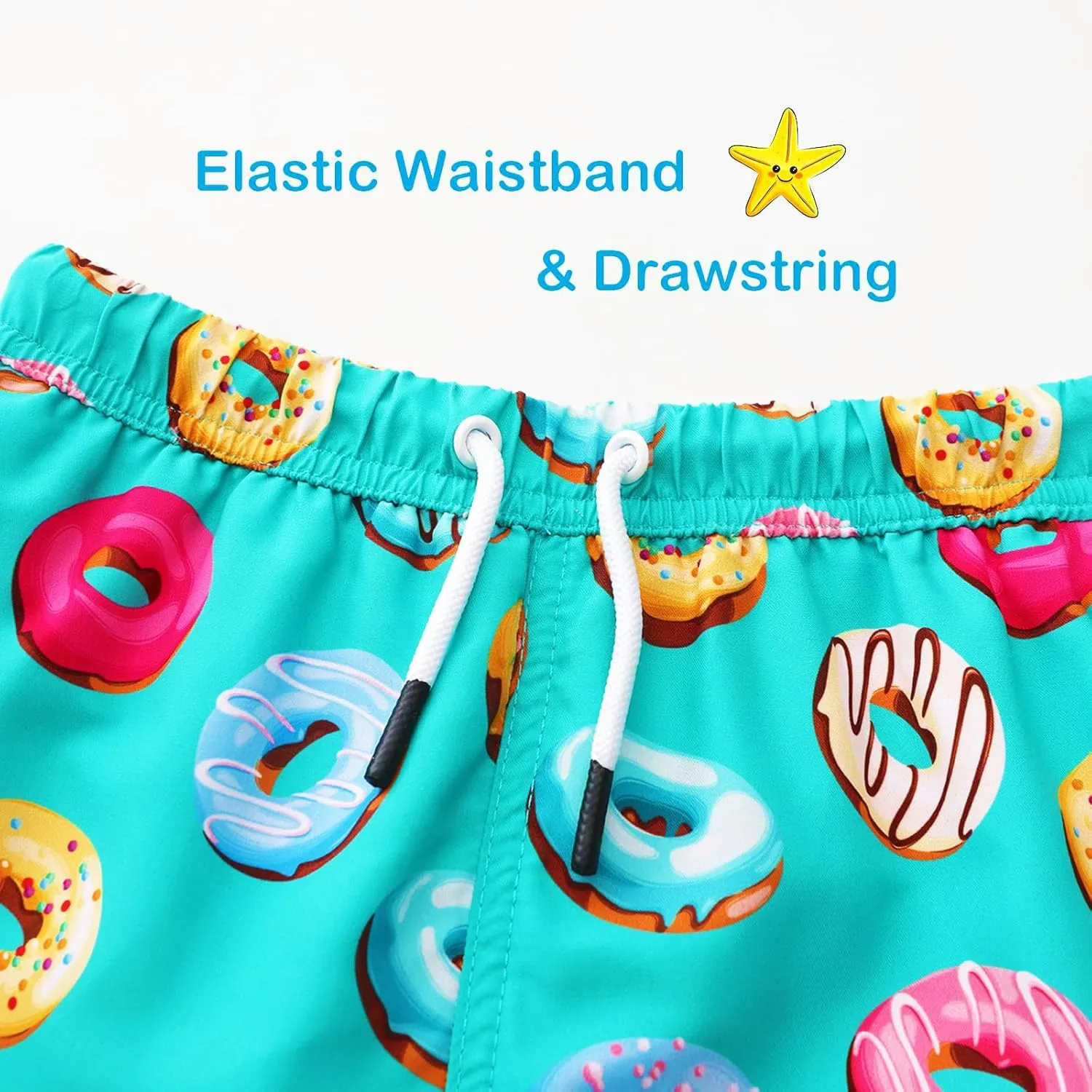 CJMJXPH Boys Swim Trunks Toddler Swim Shorts Little Boys Bathing Suit Swimsuit Swimwear