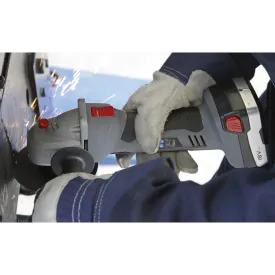 Cordless Angle Grinder Ø115mm 18V Lithium-ion 1hr Charge - 2 Batteries
