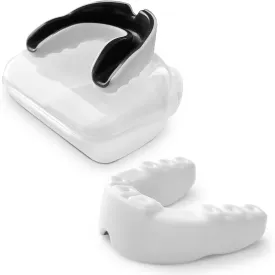 Custom Fit Mouth Guards ?C Tailored Comfort ?C Youth and Adult Sizes ?C Ideal for Soccer, Rugby, Boxing, Basketball, Mixed Martial Arts, Kick Boxing and More ?C Includes Storage Case