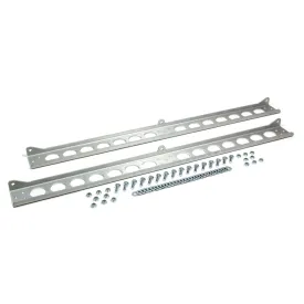 Derale Stacked Plate Cooler Easy Fit Mounting Brackets - Dual