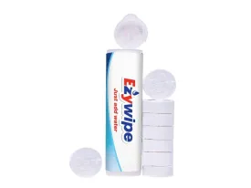 Ezywipe Waterproof Carrying Case Expandable 8 Wipes Reusable Coin Tissue for Travel, Camping, Cleansing, Hand Wipes -Super Absorbent- Hypoallergenic