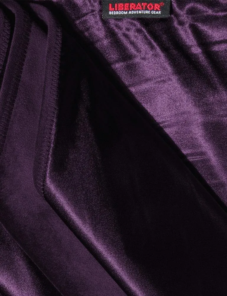 Fascinator Protective Bed Throw by Liberator, Plum