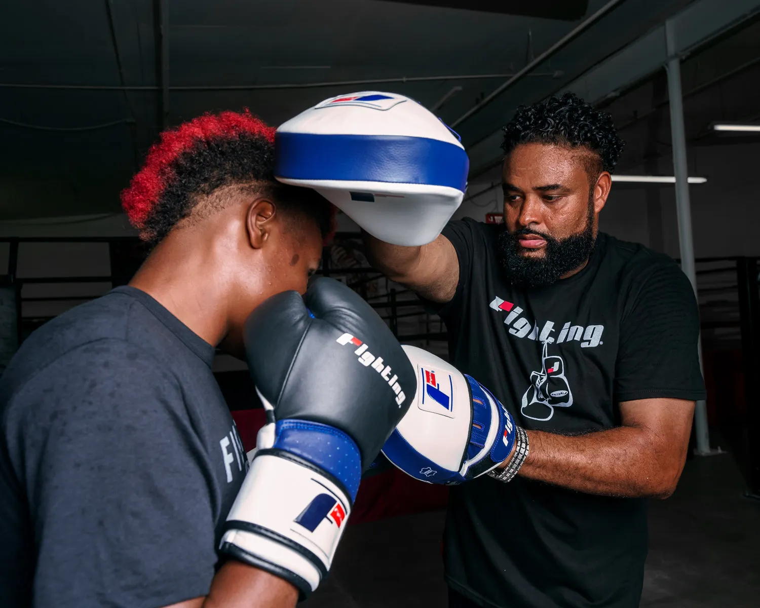 Fighting Force Leather Punch Mitts