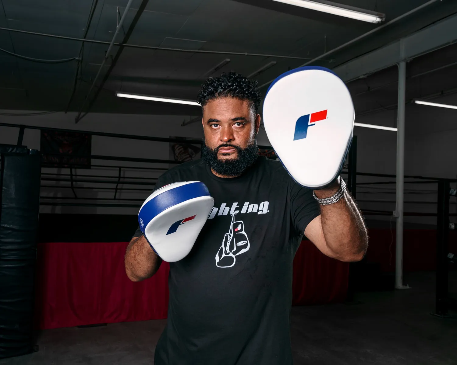 Fighting Force Leather Punch Mitts