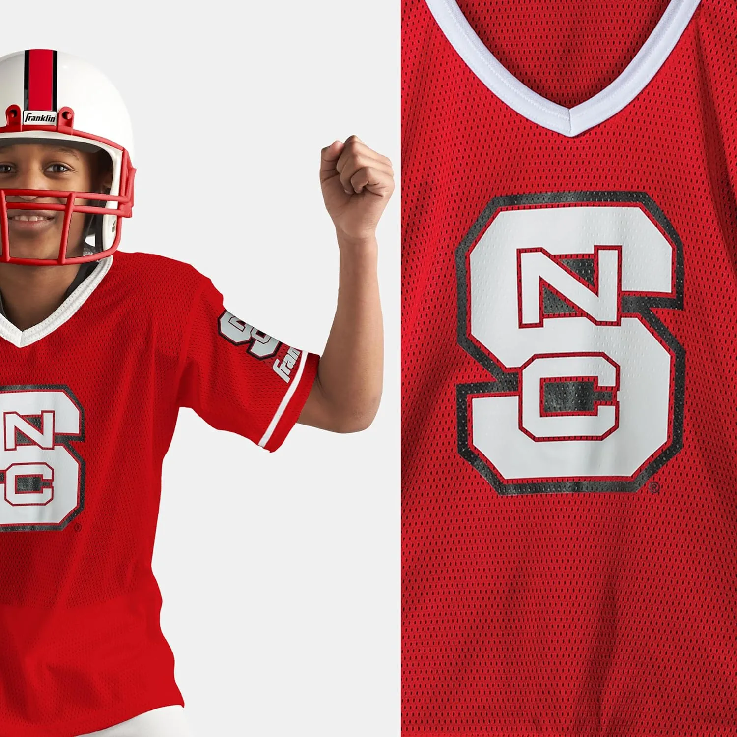 Franklin Sports NCAA Kids College Football Helmet   Jersey Sets - NCAA Team Uniform Costume Set - Toy Sets - Medium