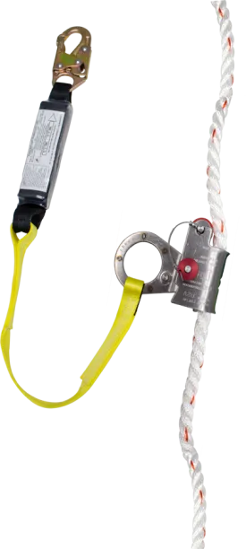 French Creek Rope Grab w/Shock-Absorbing Lanyard 1202A-3