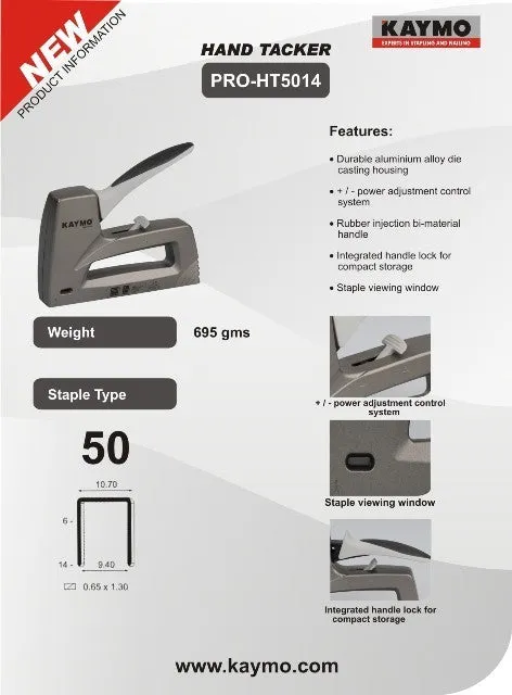 HAND TACKER KAYMO PRO-5014