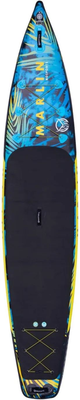 HO Marlin Inflatable Paddleboard Blue/Yellow 13ft 6in