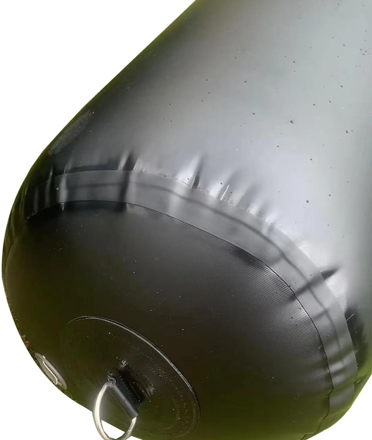 Inflatable Boat Fenders Yacht Bumpers with a Double Braid Nylon Dockline,a Valve Adapter Connector Nozzle and a Valve Wrench for Docking and Mooring