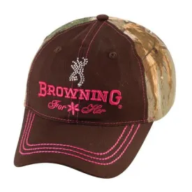Jeweled Cap - Brown-Realtree Xtra