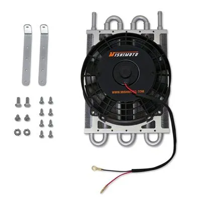 Mishimoto Heavy-Duty Transmission Coolers with Fans MMOC-F