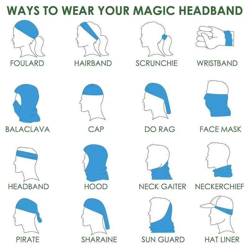 Monton Magic Headband - Blue