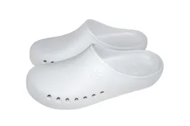 Natural Uniforms - Unisex Lightweight Comfort Nursing Clog, White 35598-6B(M)US