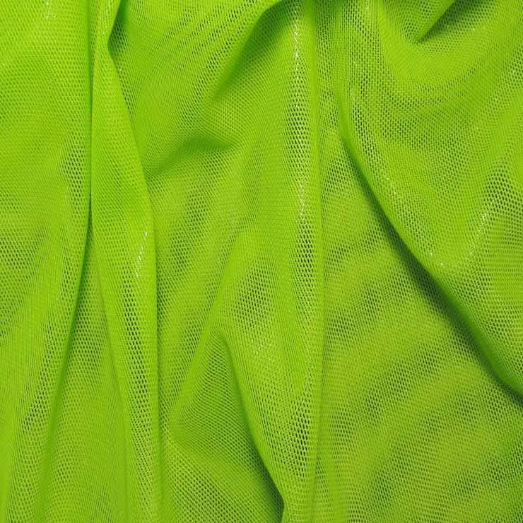 Nylon Metallic Stretch Mesh