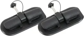 Oar Lock Holder Kayak Paddle Lock 2 Pack Rowing Oar Lock Holder Raft Retainer Dinghy Replacement Watercraft Part Hand Crank Base for Canoe