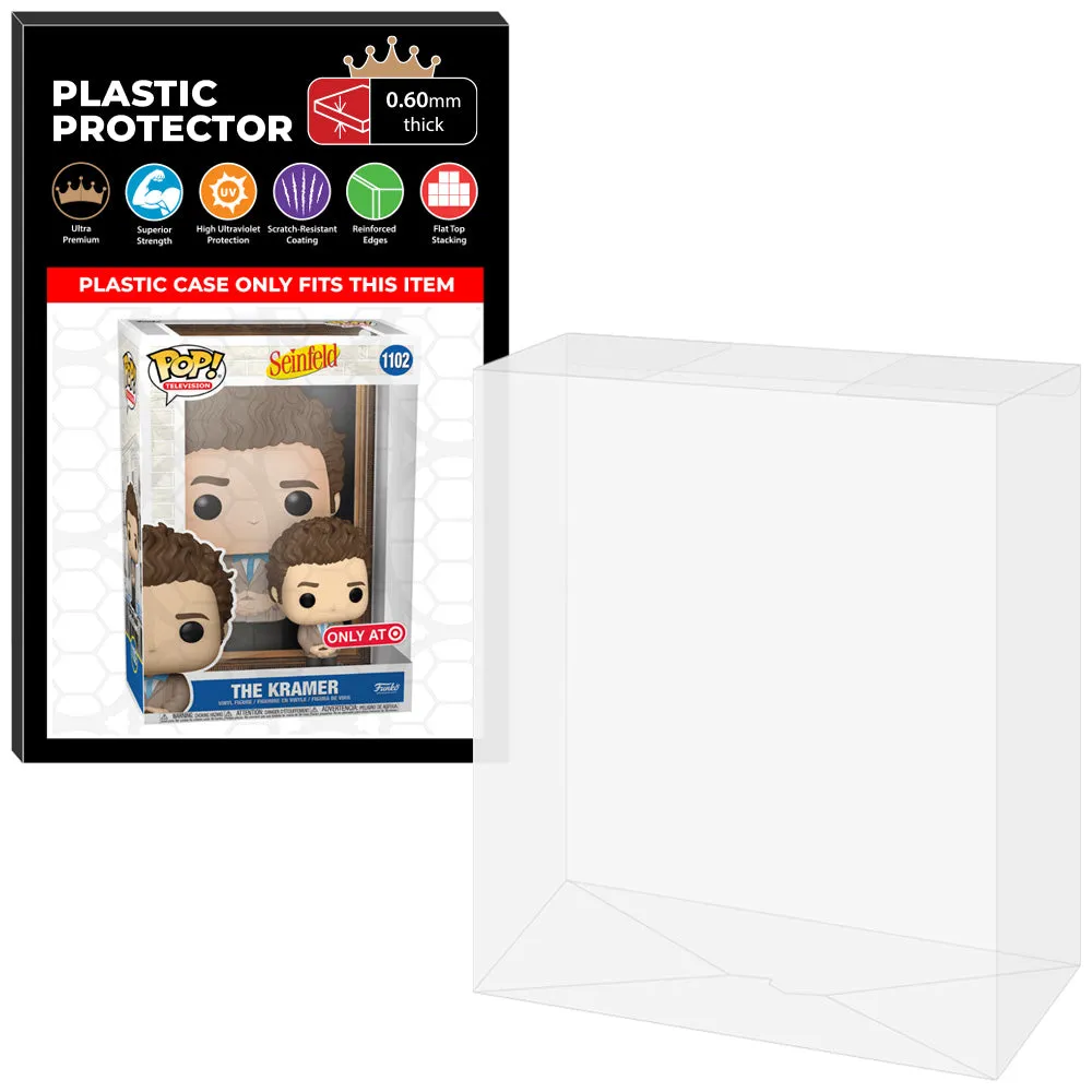 Pop Protector for Seinfeld The Kramer on Black Velvet #1102 Funko Pop Covers
