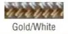 PREMIUM DOUBLE BRAIDED NYLON DOCK LINE-Gold/White