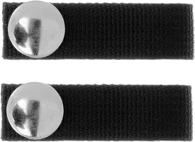 PRETYZOOM Sturdy Polyester Chin Straps for Hockey Helmets Replacement Parts with Single Snap Adjustment