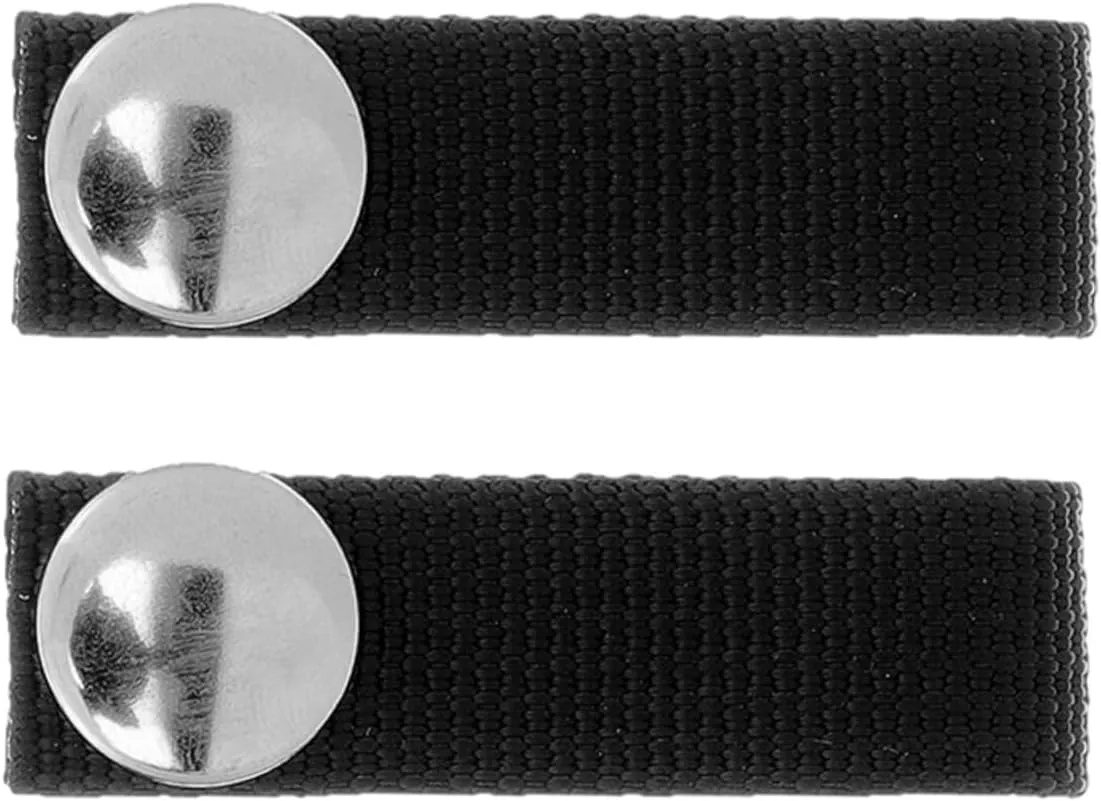 PRETYZOOM Sturdy Polyester Chin Straps for Hockey Helmets Replacement Parts with Single Snap Adjustment