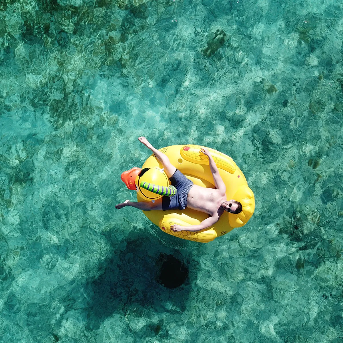 Punk Duck | Large Inflatable Pool Float