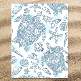 Sea Turtles Way Jumbo Towel