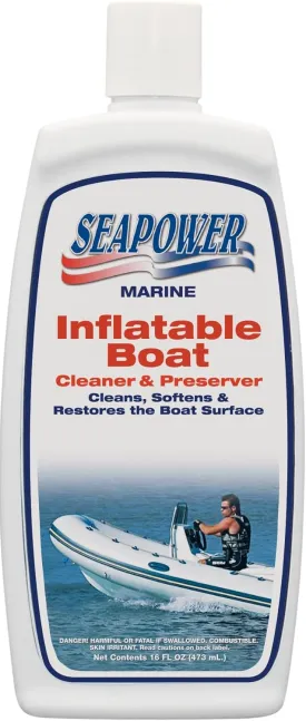 Seapower Marine Inflatable Boat Cleaner -Rubber-Vinyl - 16 oz.