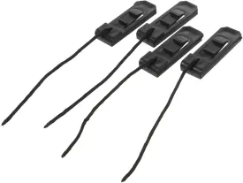 Split Surfboard Fin Clip Set 4pcs Boat Shark-fin Tail Rudder for Inflatable Paddleboard Accessory