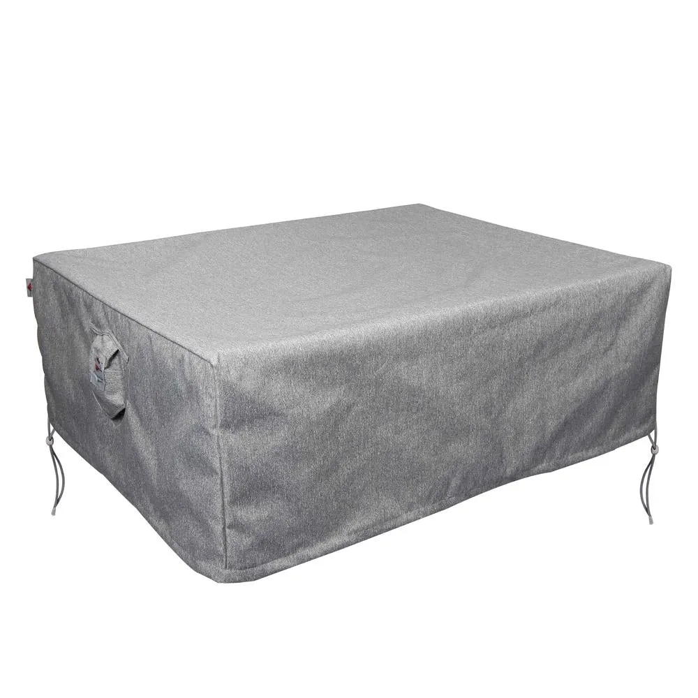 Summerset Shield Platinum 3-Layer Polyester Water Resistant Outdoor Dining Set Cover - Grey Melange