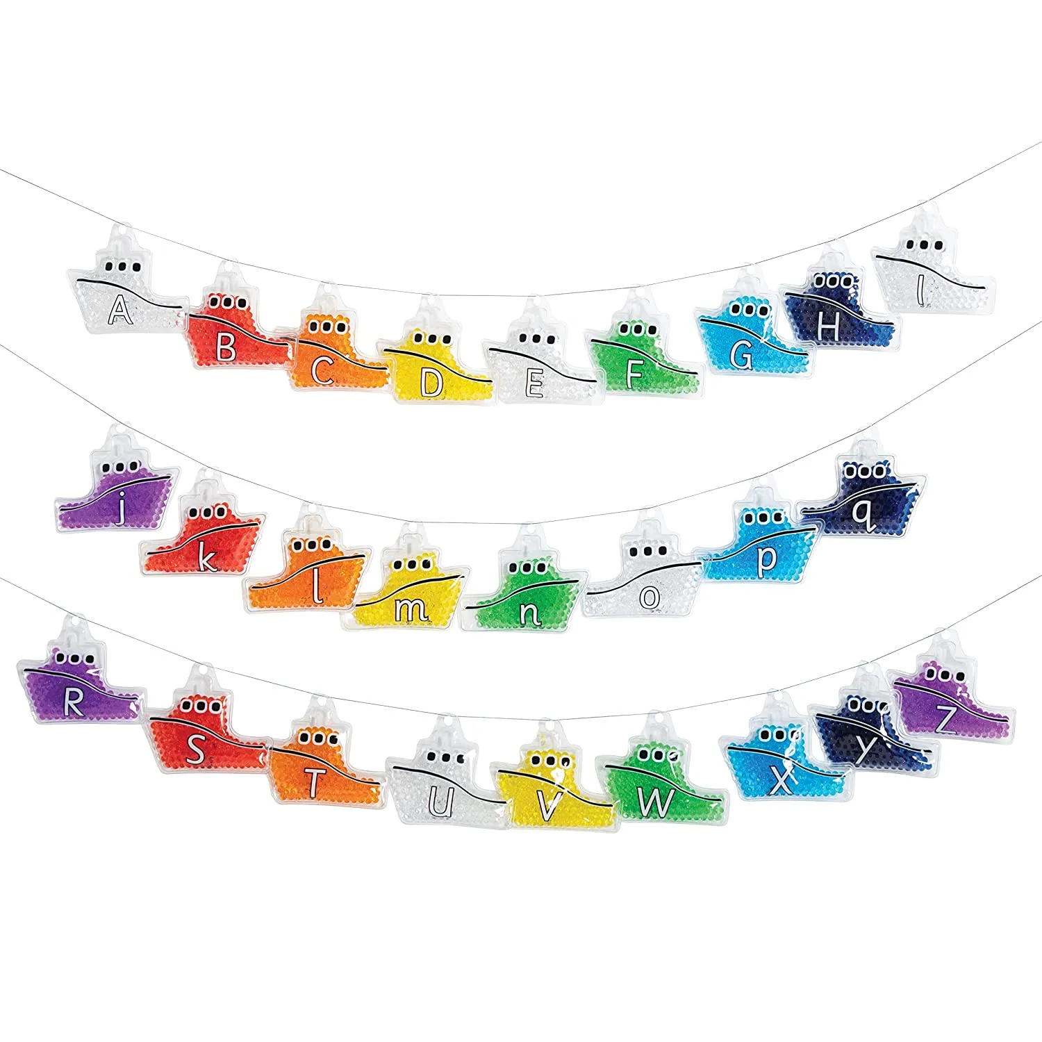 TickiT Rainbow Gel Alpha Boats