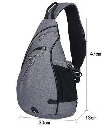 Unisex Chest Shoulder Backpack