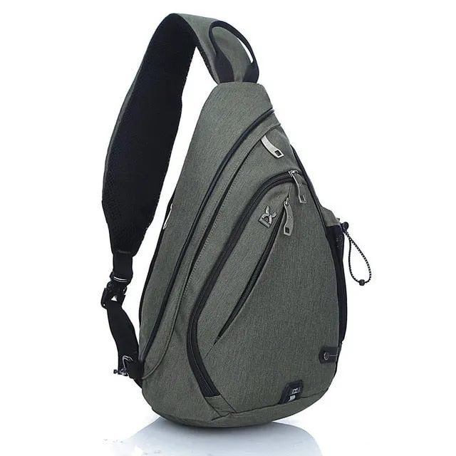 Unisex Chest Shoulder Backpack