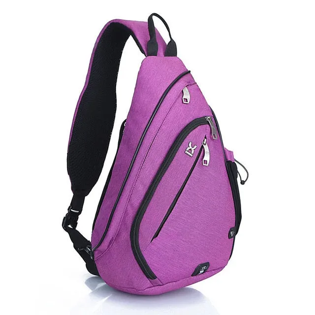 Unisex Chest Shoulder Backpack