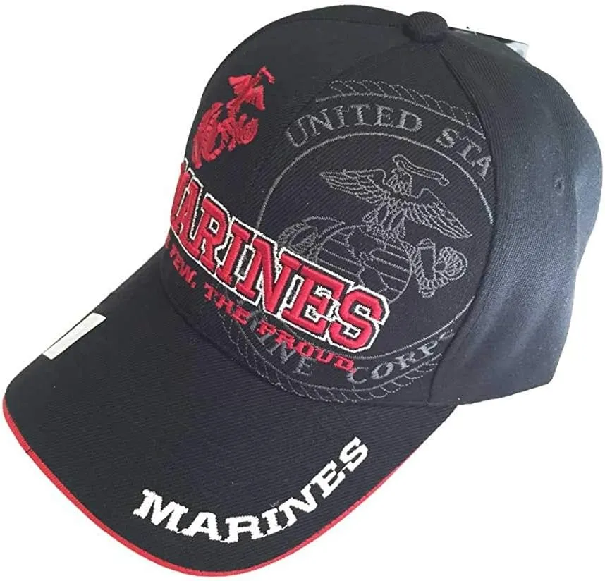 US Marine Corps Official Licensed Embroidered Emblem Baseball Cap Hat