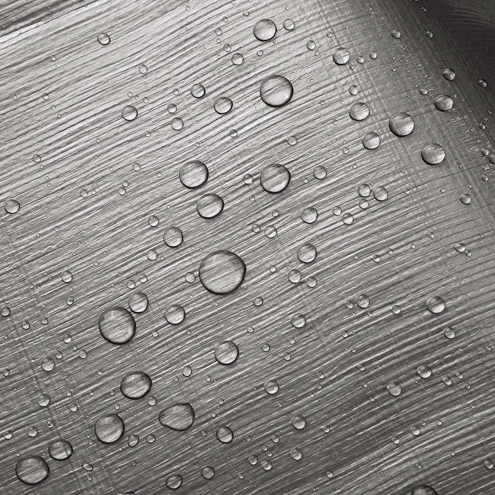 Yescom 20'x24' Heavy-Duty Poly Tarp Reinforced Canopy, Silver